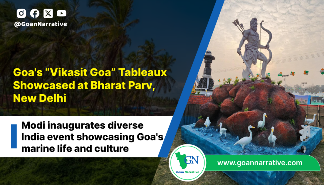 Goa's Tableaux Showcased at Bharat Parv, New Delhi (1)