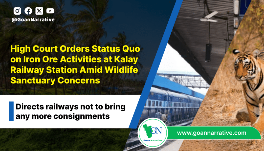 High Court Orders Status Quo on Iron Ore Activities at Kalay Railway Station Amid Wildlife Sanctuary Concerns (2)