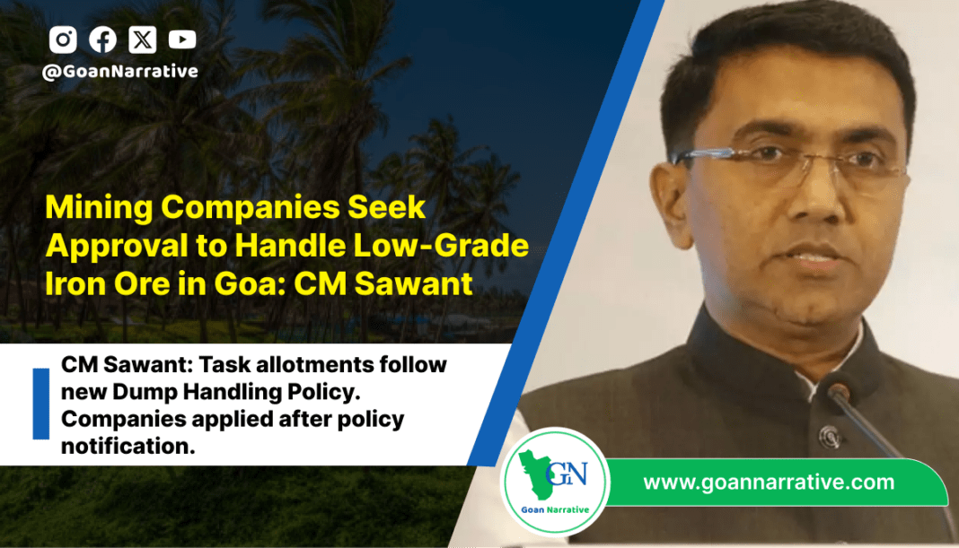 Mining Companies Seek Approval to Handle Low-Grade Iron Ore in Goa