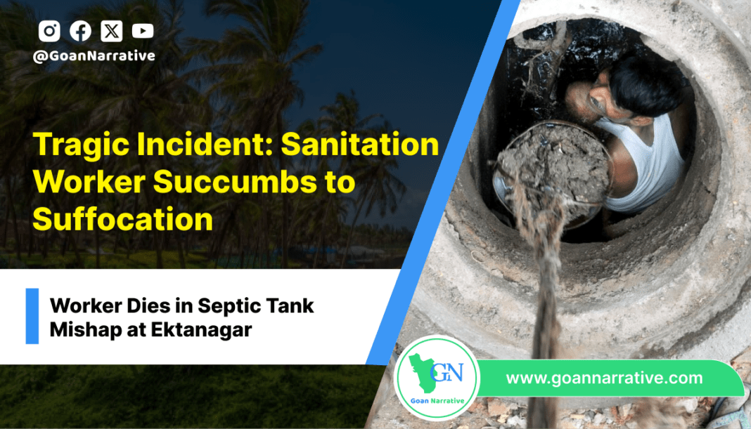 Tragic Incident: Sanitation Worker Succumbs to Suffocation