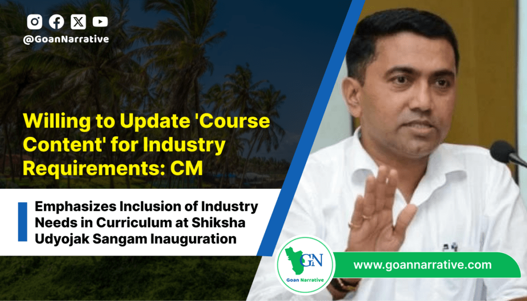Willing to Update 'Course Content' for Industry Requirements