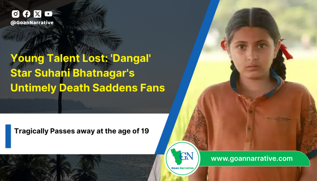 Young Talent Lost: 'Dangal' Star Suhani Bhatnagar's Untimely Death Saddens Fans
