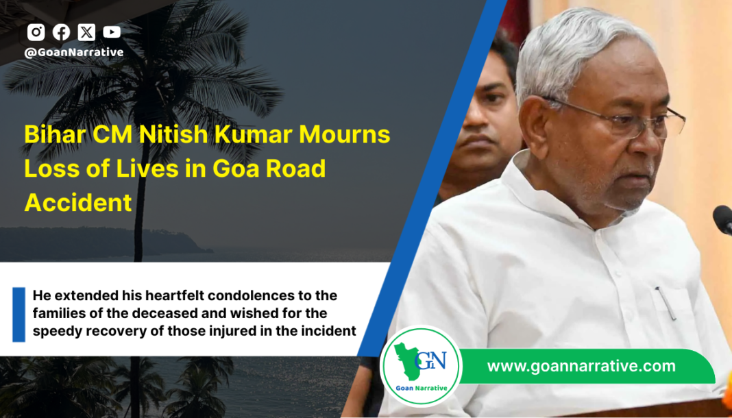4 Bihar CM Nitish Kumar Mourns Loss of Lives in Goa Road Accident