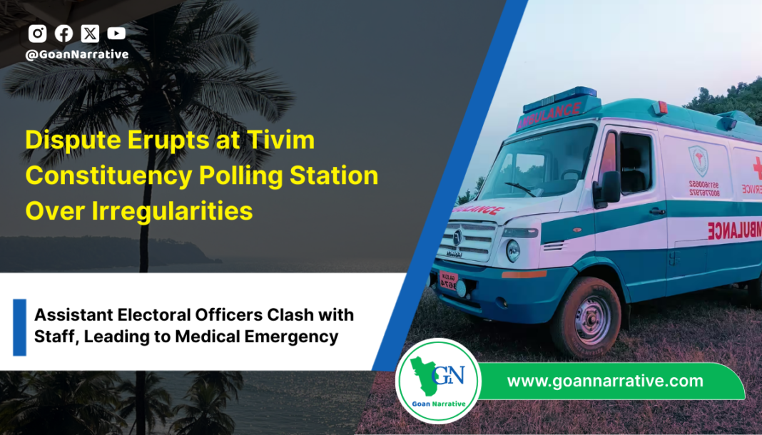 4 (9) Dispute Erupts at Thiwi Constituency Polling Station Over Irregularities; Assistant Electoral Officers Clash with Staff, Leading to Medical Emergency
