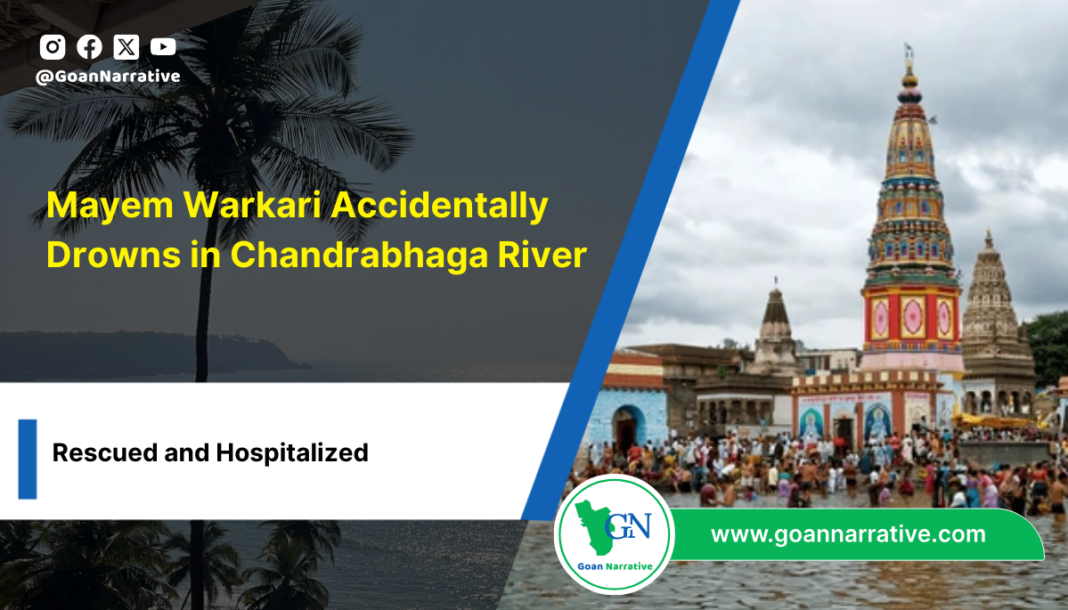 3 Mayem Warkari Accidentally Drowns in Chandrabhaga River, Rescued and Hospitalized