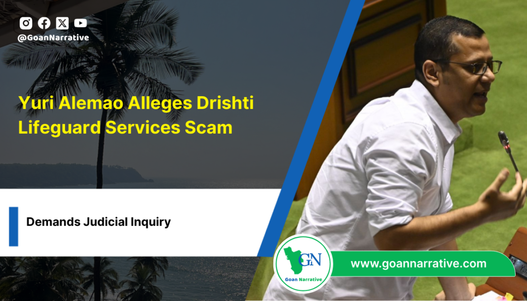 Yuri Alemao Alleges Drishti Lifeguard Services Scam, Demands Judicial Inquiry