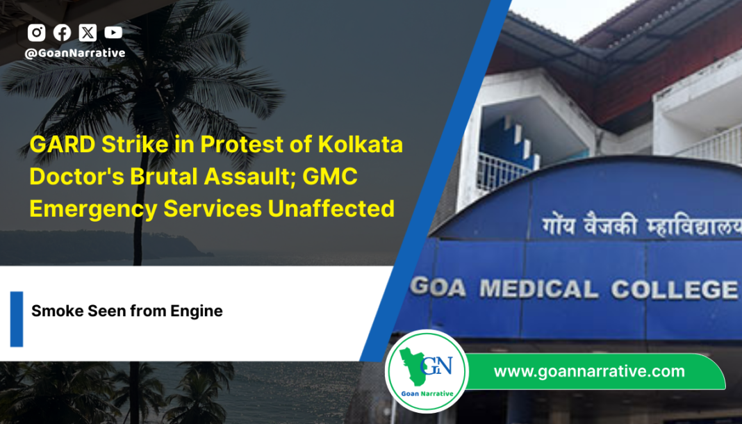 1 GARD Strike in Protest of Kolkata Doctor's Brutal Assault; GMC Emergency Services Unaffected