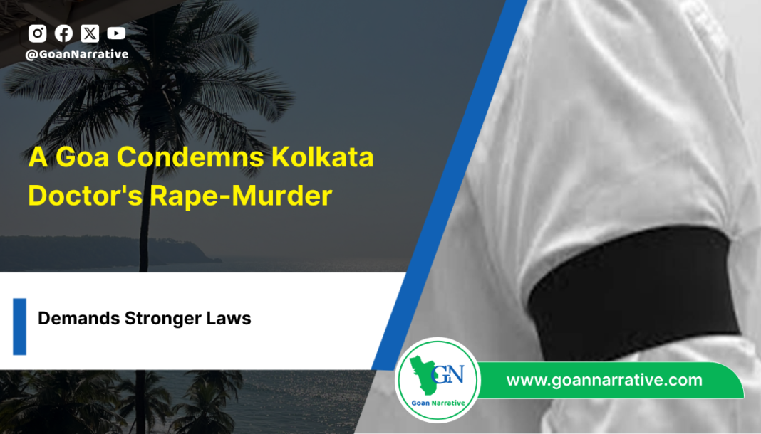 A Goa Condemns Kolkata Doctor's Rape-Murder, Demands Stronger Laws