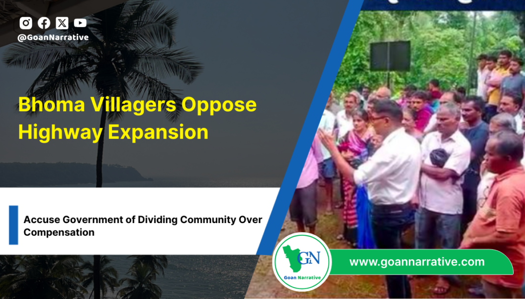 6 Bhoma Villagers Oppose Highway Expansion, Accuse Government of Dividing Community Over Compensation