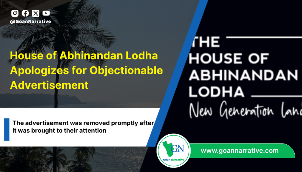 House of Abhinandan Lodha Apologizes for Objectionable Advertisement