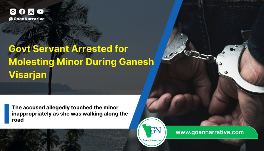 Govt Servant Arrested for Molesting Minor During Ganesh Visarjan