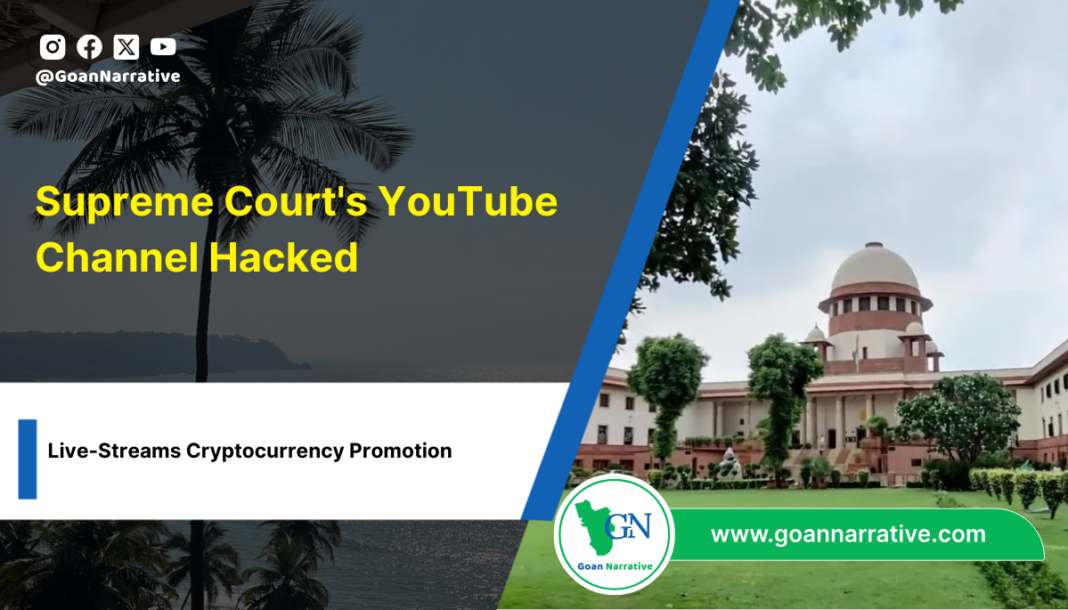 Supreme Court's YouTube Channel Hacked; Live-Streams Cryptocurrency Promotion