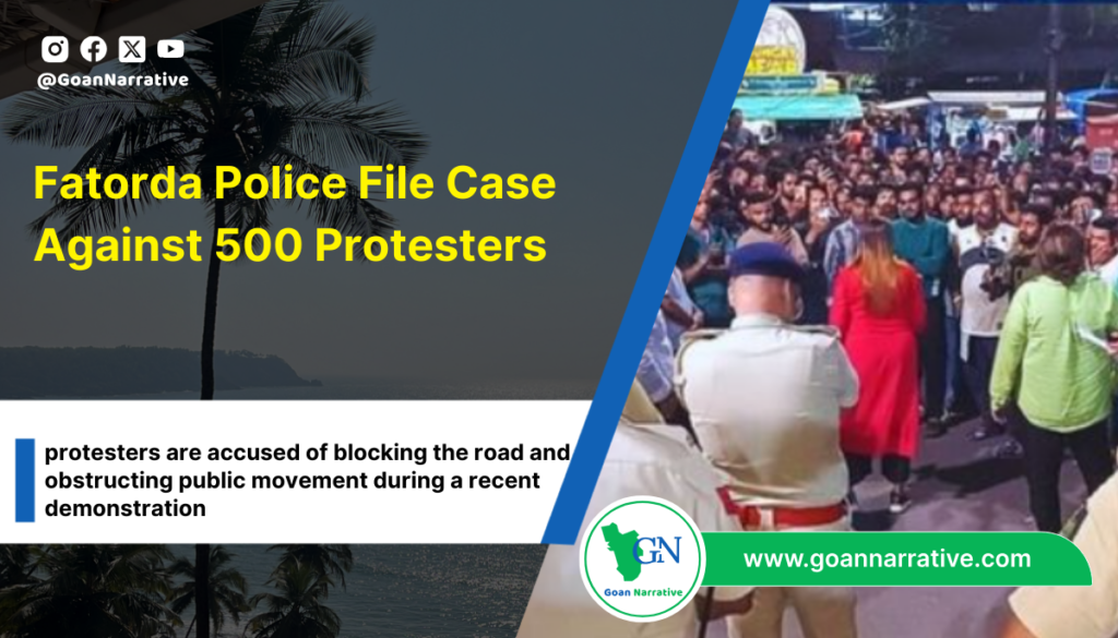 Fatorda Police File Case Against 500 Protesters, Including Adv. Pratima Coutinho