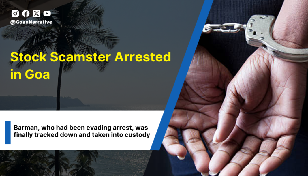 Stock Scamster Arrested in Goa