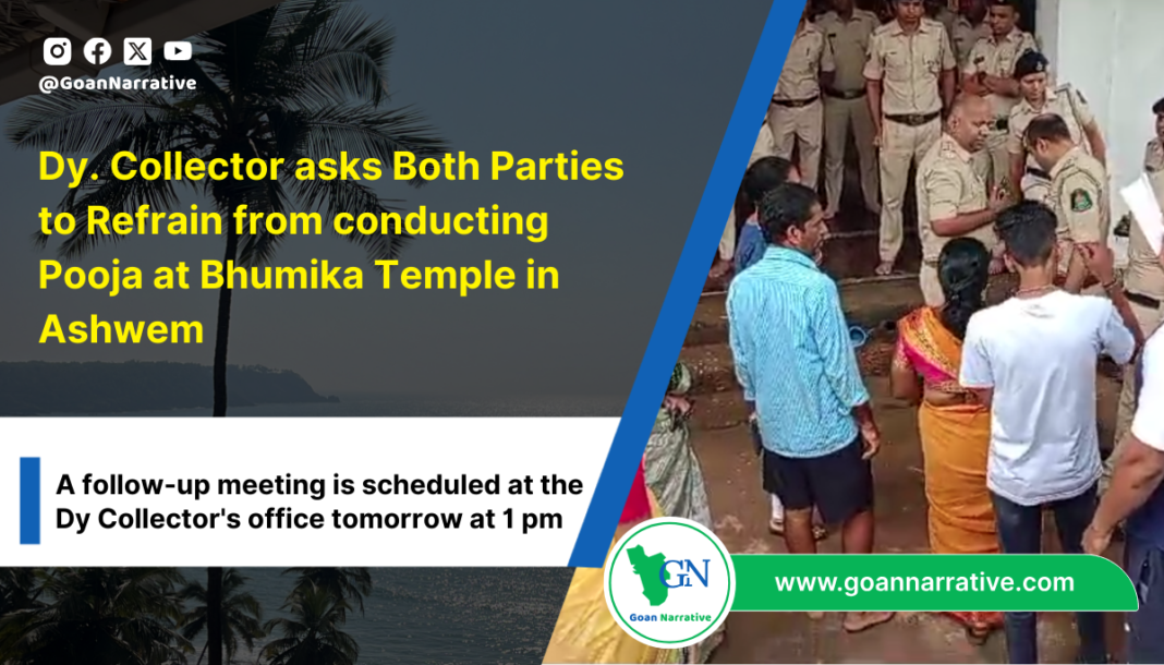 5 Tensions Ease in Pernem After Deputy Collector's Intervention; Follow-up Meeting Scheduled