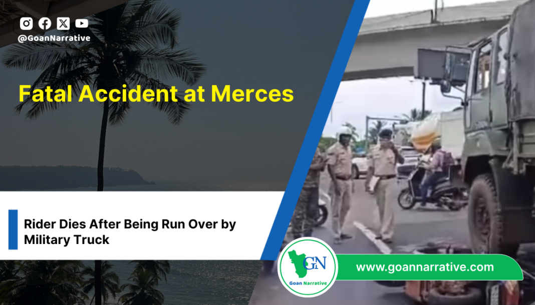 Fatal Accident at Merces: Rider Dies After Being Run Over by Military Truck