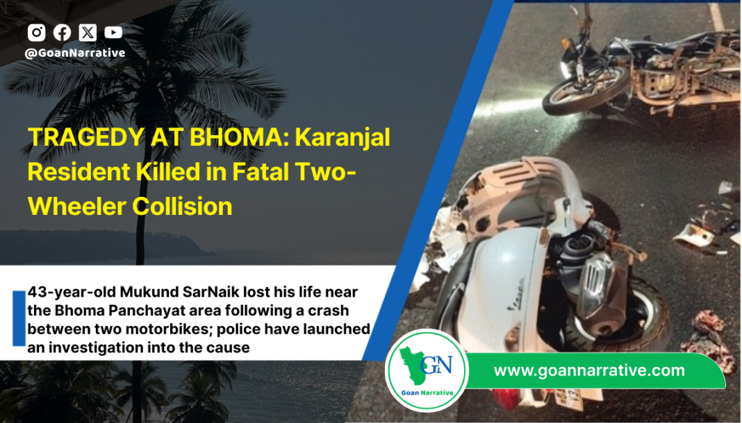 TRAGEDY AT BHOMA: Karanjal Resident Killed in Fatal Two-Wheeler Collision