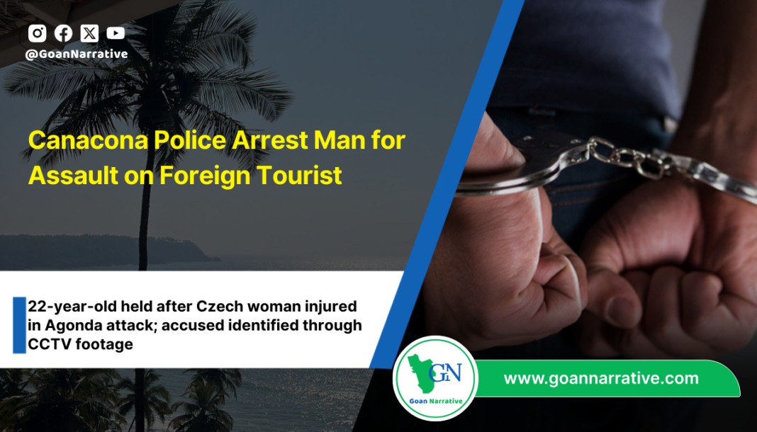 Canacona Police Arrest Man for Assault on Foreign Tourist