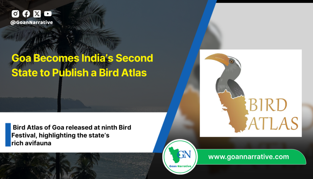 Goa Becomes India’s Second State to Publish a Bird Atlas