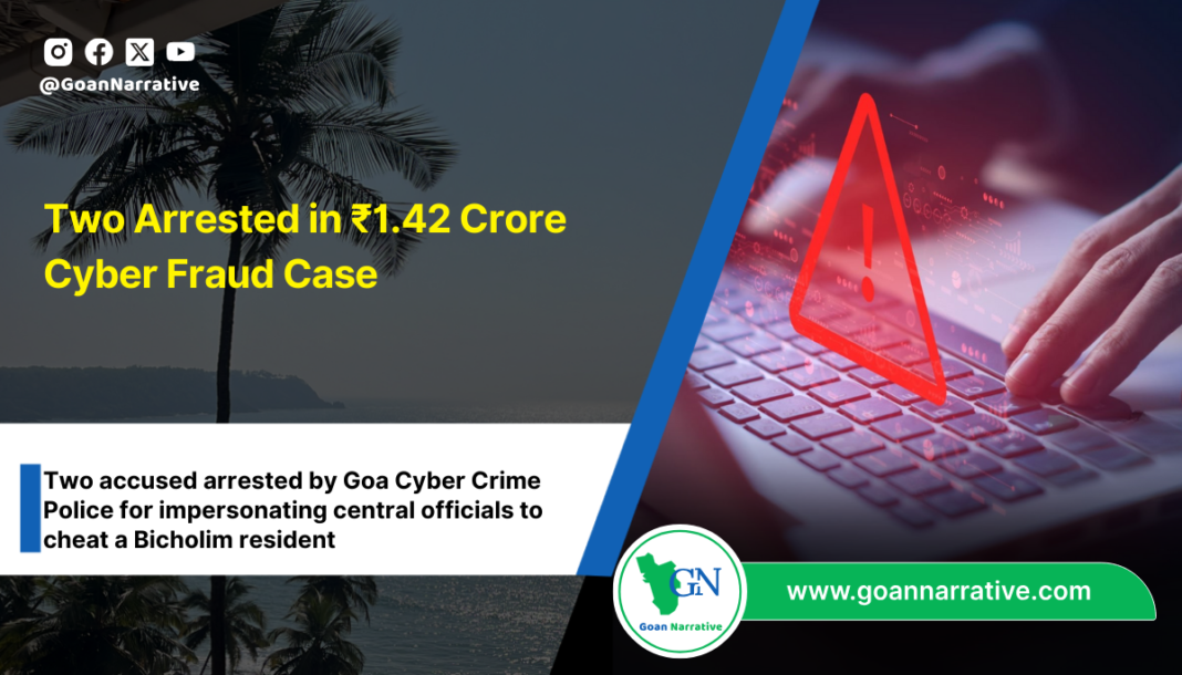 Two Arrested in ₹1.42 Crore Cyber Fraud Case