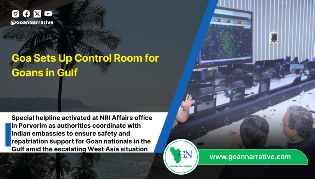 Goa Sets Up Control Room for Goans in Gulf