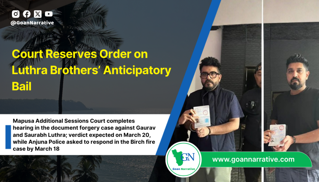 Court Reserves Order on Luthra Brothers’ Anticipatory Bail