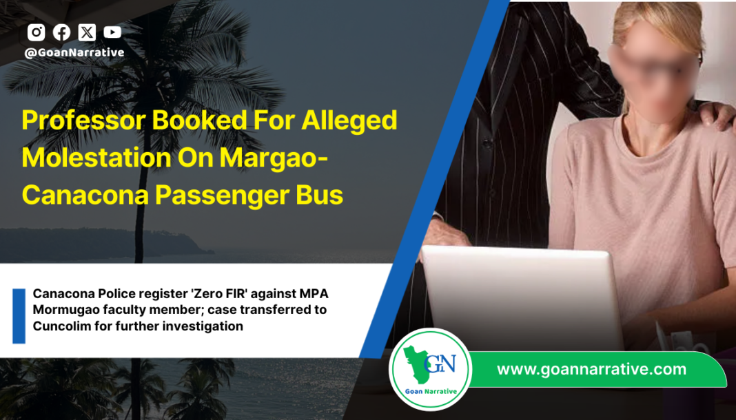 Professor Booked For Alleged Molestation On Margao-Canacona Passenger Bus