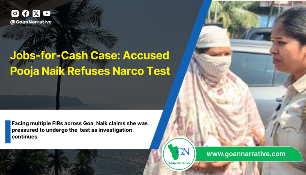 Jobs-for-Cash Case Accused Pooja Naik Refuses Narco Test