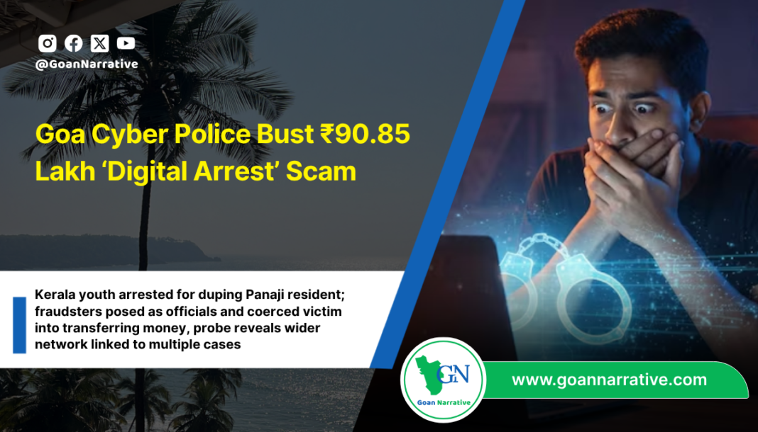 Goa Cyber Police Bust ₹90.85 Lakh ‘Digital Arrest’ Scam