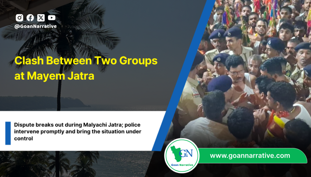 Clash Between Two Groups at Mayem Jatra