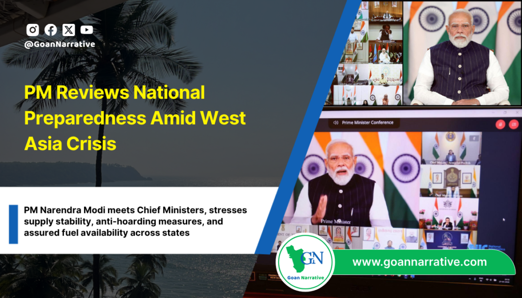 PM Reviews National Preparedness Amid West Asia Crisis