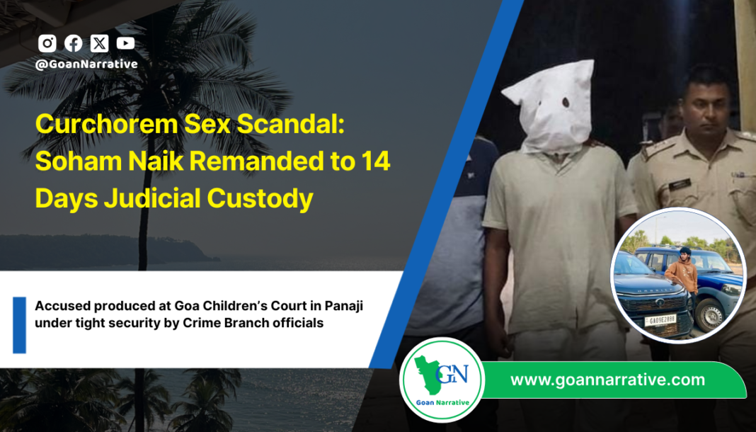 Curchorem Sex Scandal: Soham Naik Remanded to 14 Days Judicial Custody