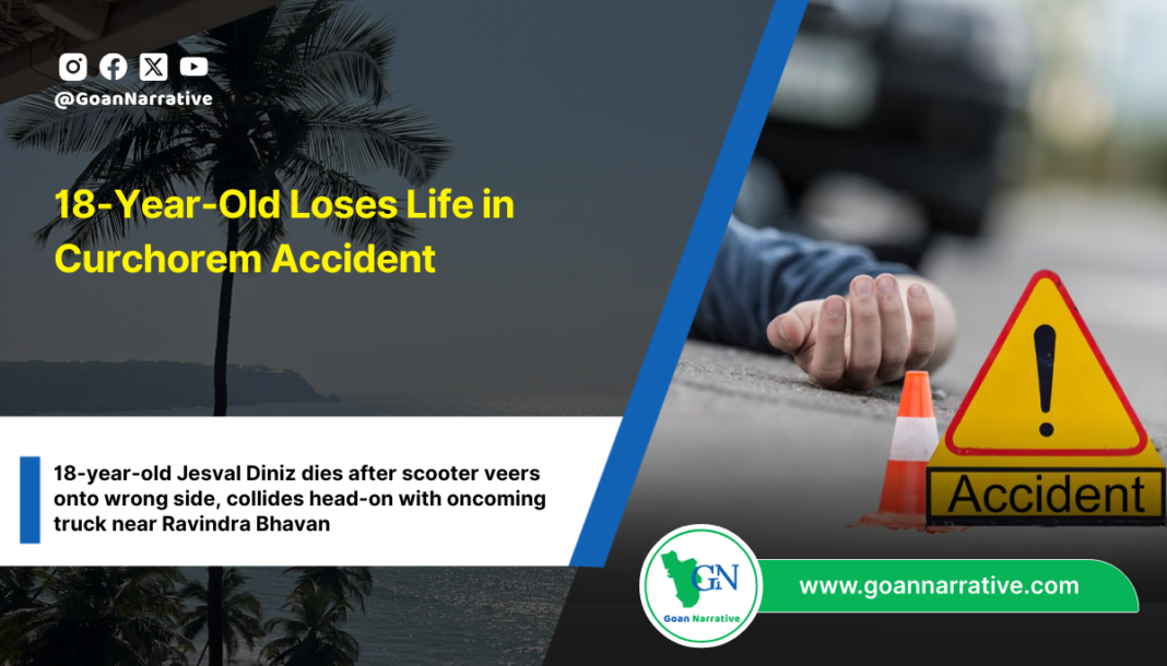 18-Year-Old Loses Life in Curchorem Accident