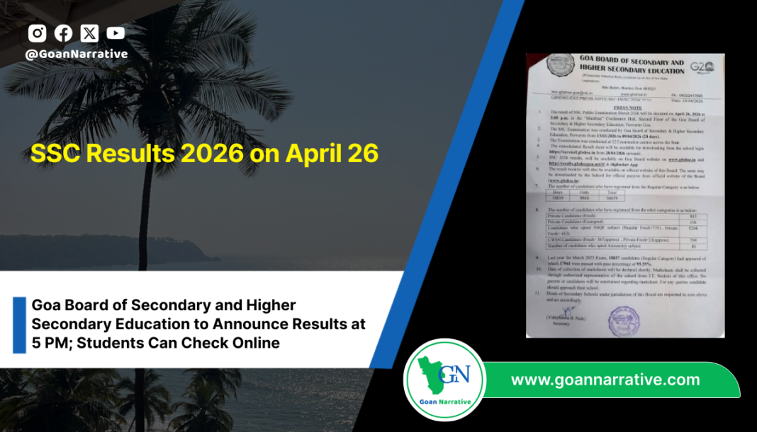 SSC Results 2026 on April 26