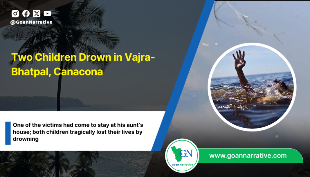 Two Children Drown in Vajra-Bhatpal, Canacona