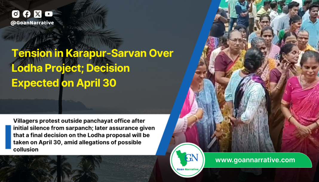 Tension in Karapur-Sarvan Over Lodha Project; Decision Expected on April 30