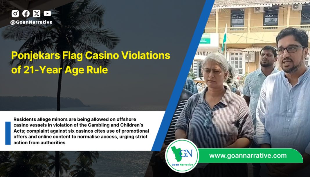 Ponjekars Flag Casino Violations of 21-Year Age Rule