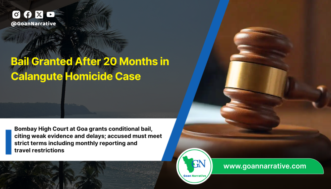 Bail Granted After 20 Months in Calangute Homicide Case