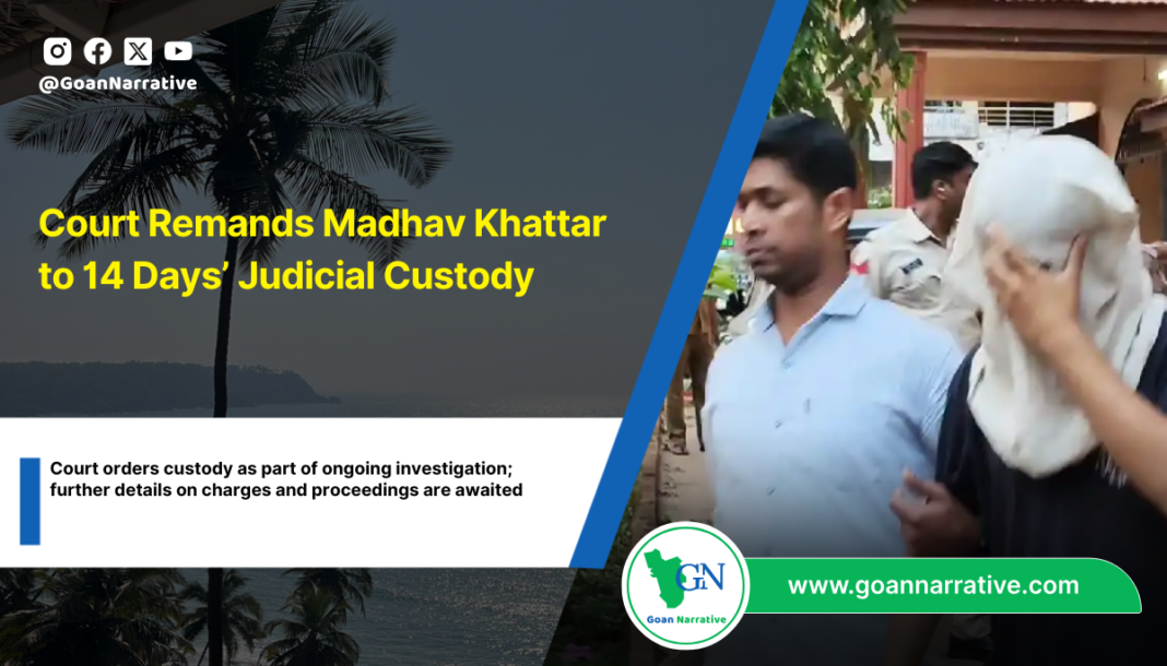 Court Remands Madhav Khattar to 14 Days’ Judicial Custody
