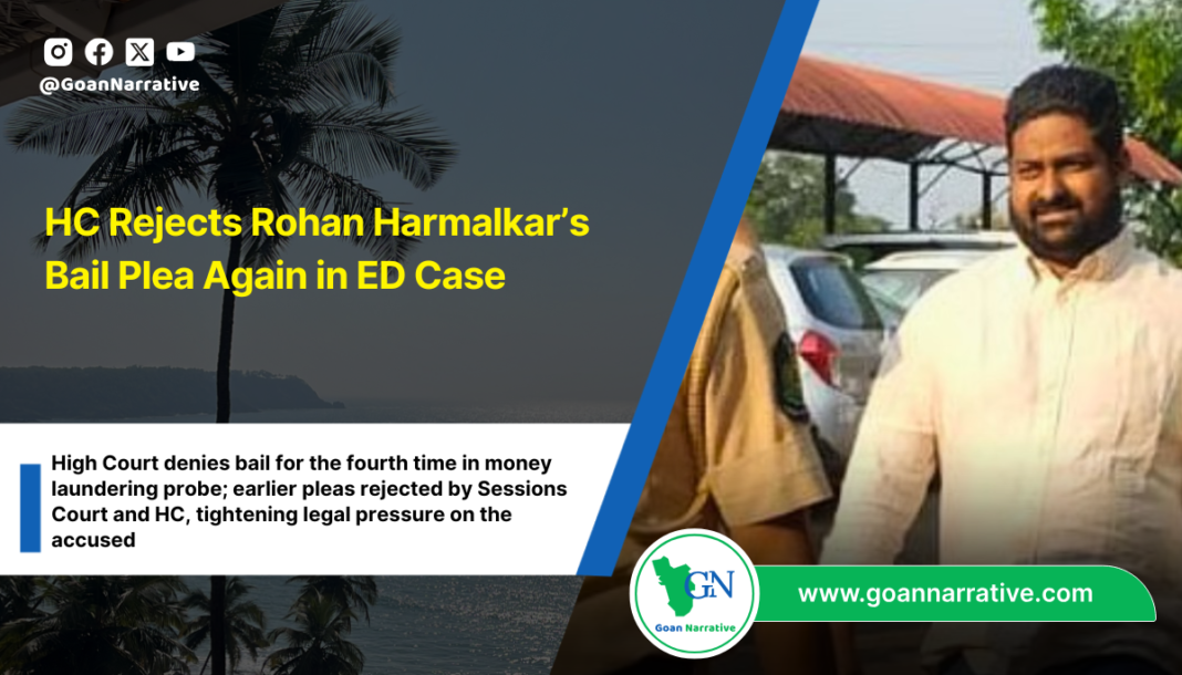HC Rejects Rohan Harmalkar’s Bail Plea Again in ED Case