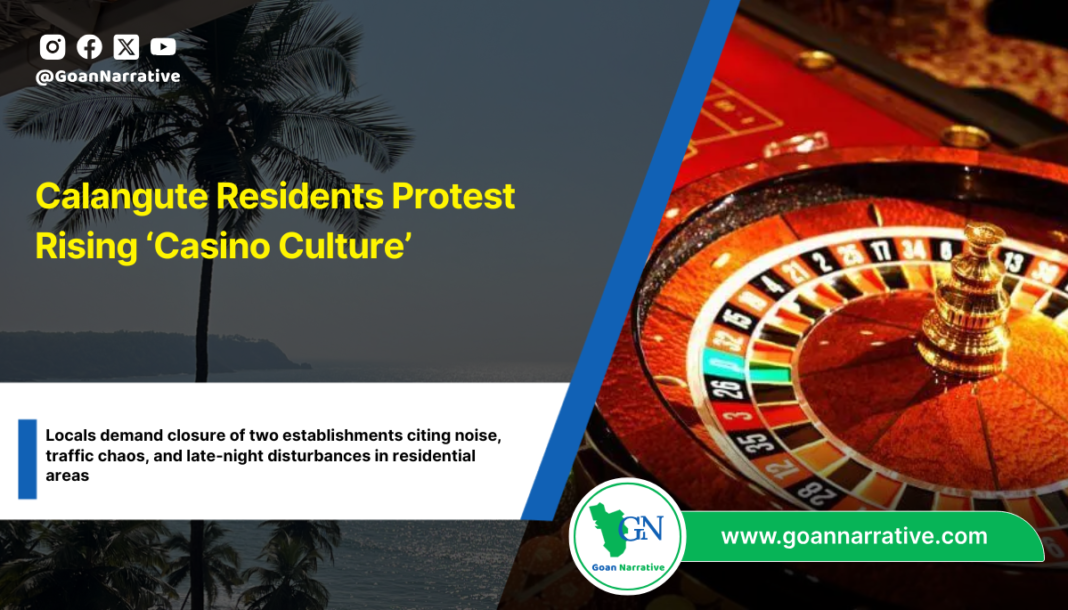 Calangute Residents Protest Rising ‘Casino Culture’