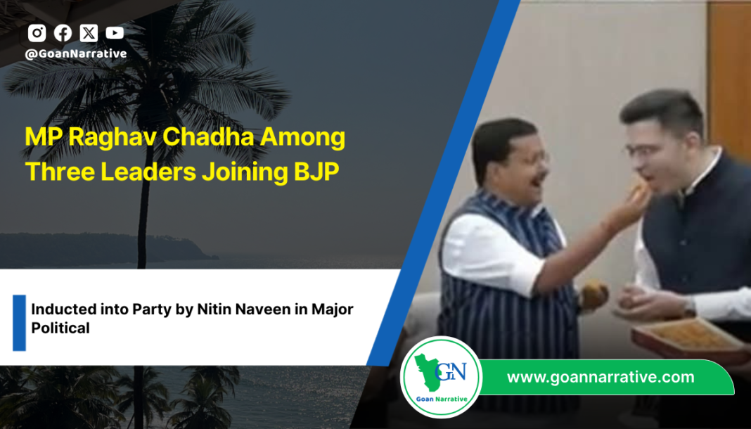 MP Raghav Chadha Among Three Leaders Joining BJP