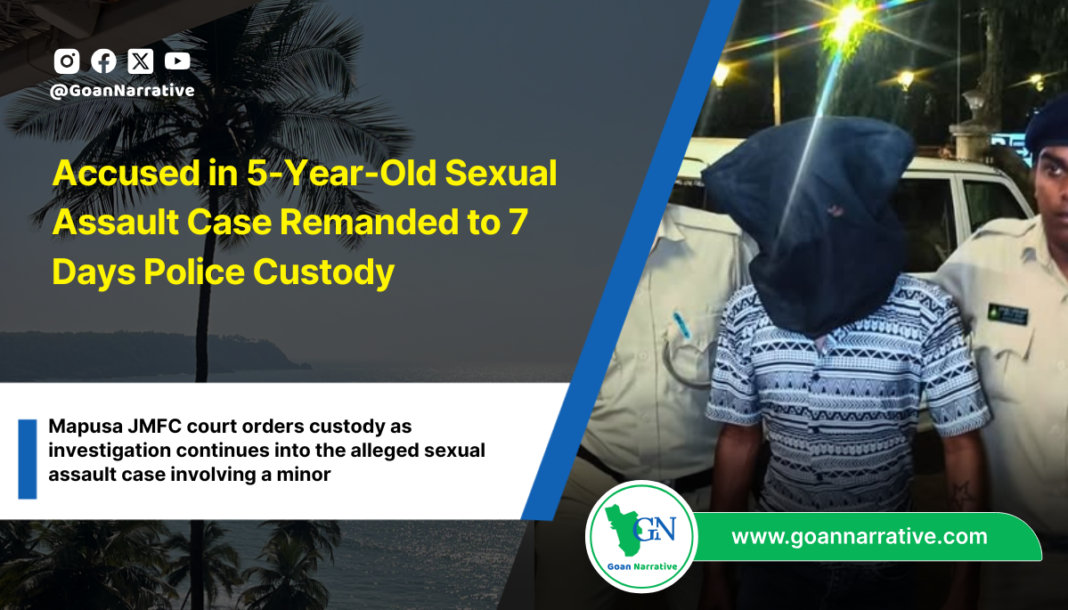 Accused in 5-Year-Old Sexual Assault Case Remanded to 7 Days Police Custody