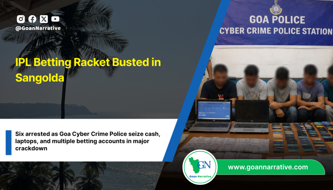 IPL Betting Racket Busted in Sangolda