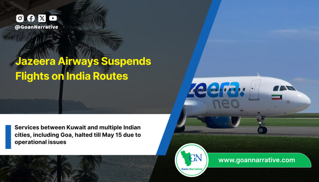 Jazeera Airways Suspends Flights on India Routes
