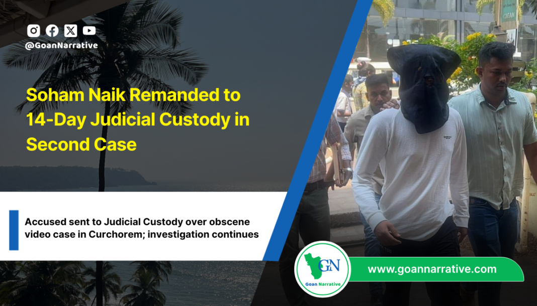 Soham Naik Remanded to 14-Day Judicial Custody in Second Case