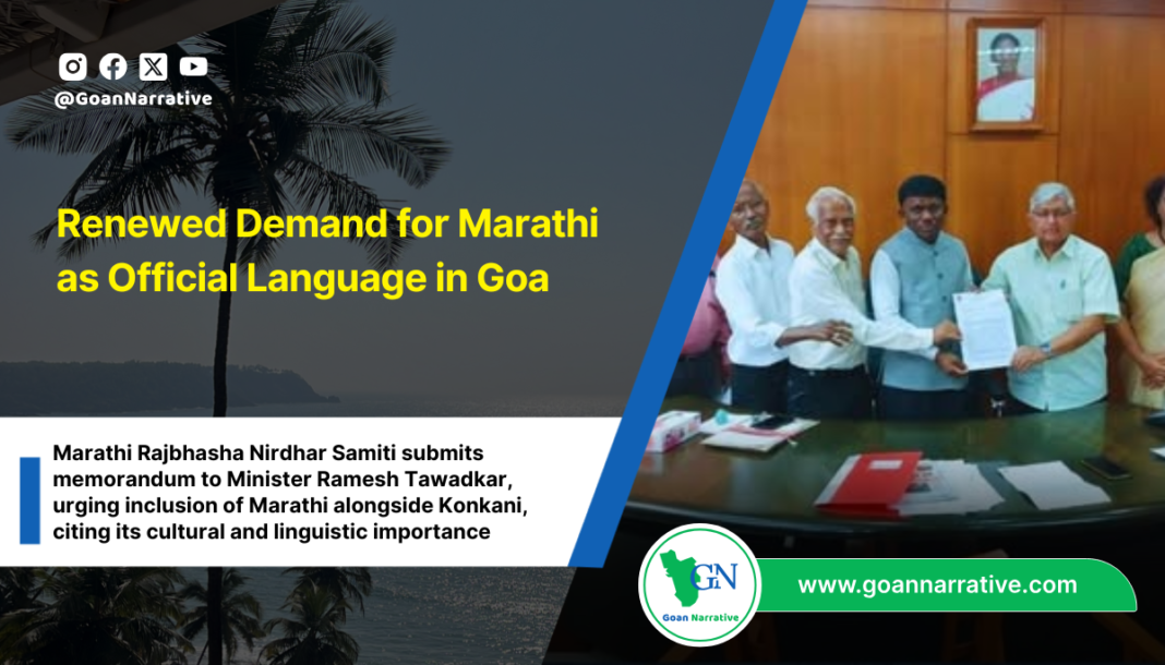 Renewed Demand for Marathi as Official Language in Goa