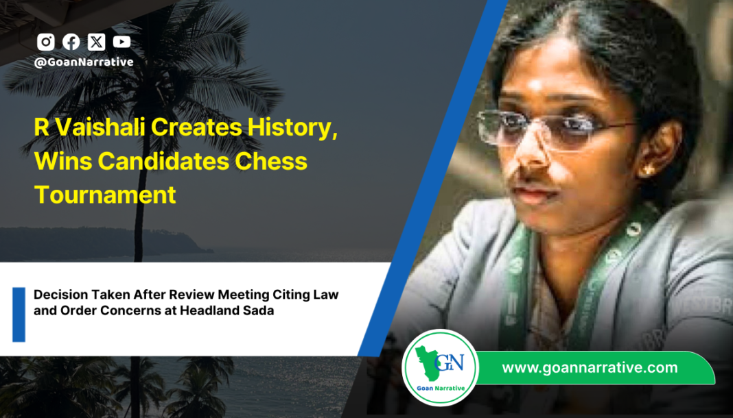 R Vaishali Creates History, Wins Candidates Chess Tournament