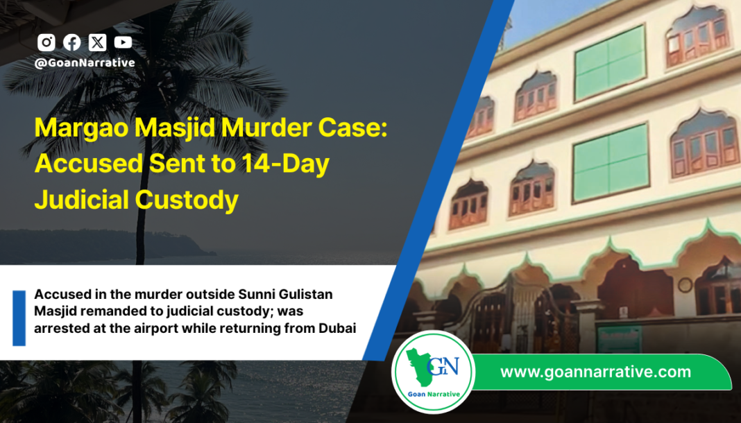 Margao Masjid Murder Case: Accused Sent to 14-Day Judicial Custody