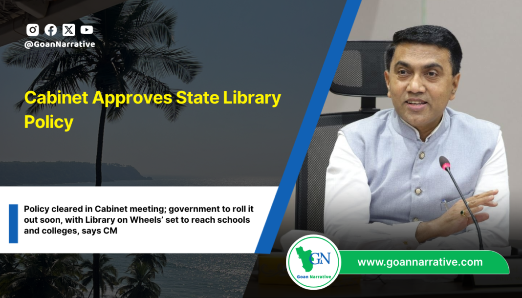 Cabinet Approves State Library Policy